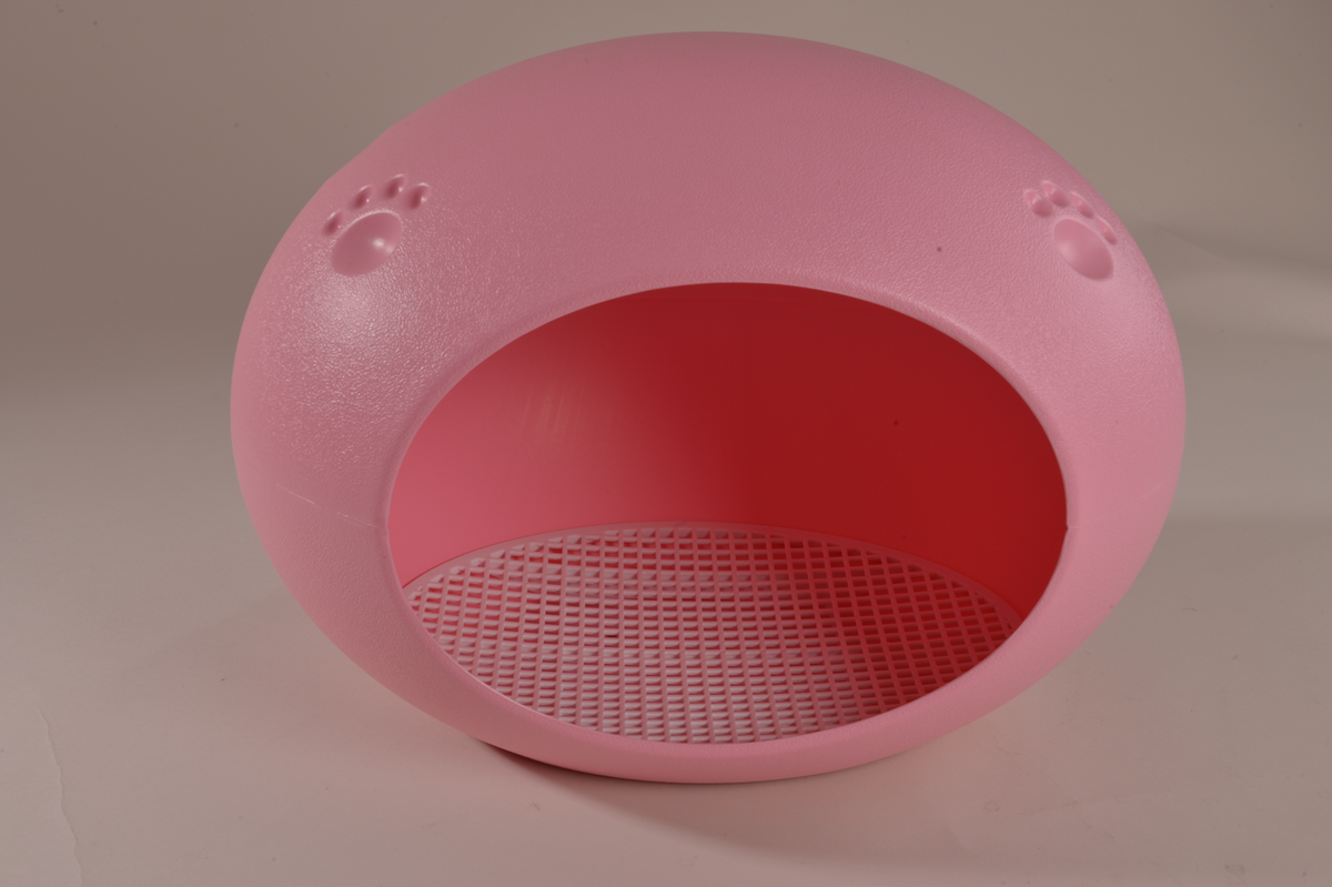 Medium Cave Cat Kitten Box | Igloo Cat Bed House, Dog Puppy House, Pink