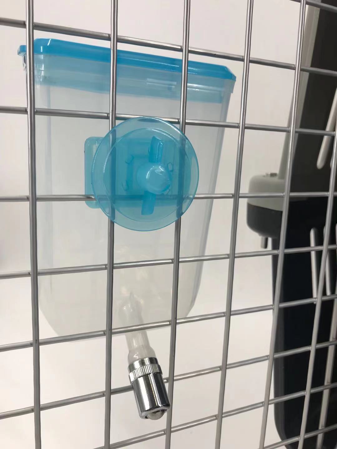 Hanging Water Bottle for Pets - Blue