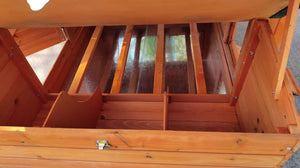 XL Chicken Coop Rabbit Hutch Cage Hen Chook House