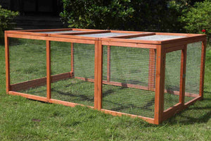 Large Chicken Coop Run Extension | Ideal for Guinea Pigs and Rabbits