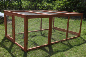 Large Chicken Coop Run Extension | Ideal for Guinea Pigs and Rabbits