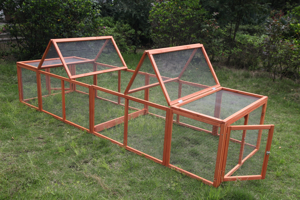 XL Chicken Coop Run Extension (290cm) | Rabbit Hutch & Cat House