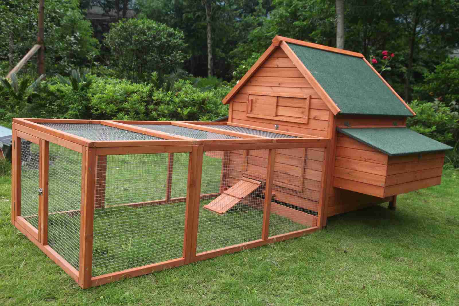 XL Chicken Coop Rabbit Hutch | Ferret, Hen, Chook, Cat House with Run