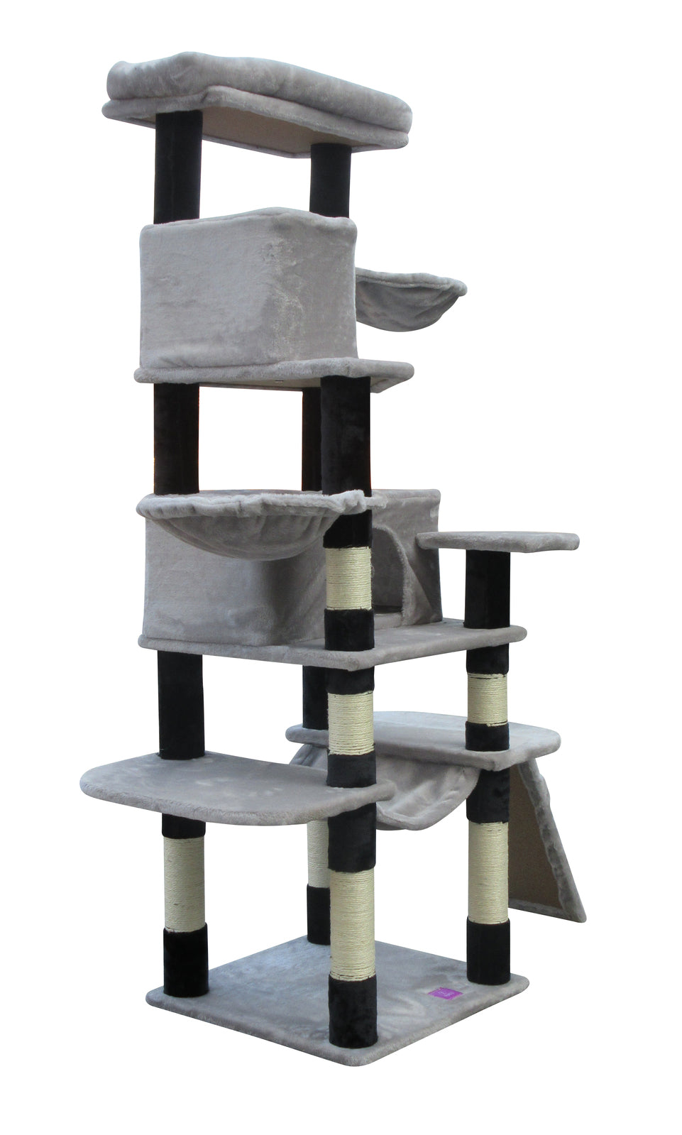 Cat Scratching Post Tree Scratcher Pole - 161cm Little Grey