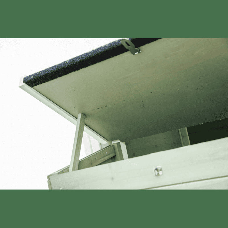 Spacious Green Chicken Coop Rabbit Hutch | 190x90x116 cm | Ideal for Cats and Kittens