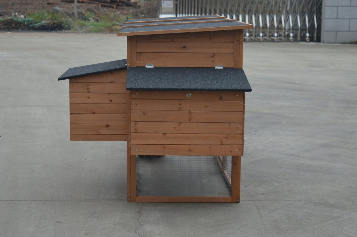 XXL 280cm Chicken Coop | Guinea Pig, Rabbit Hutch, Ferret, & Cat House