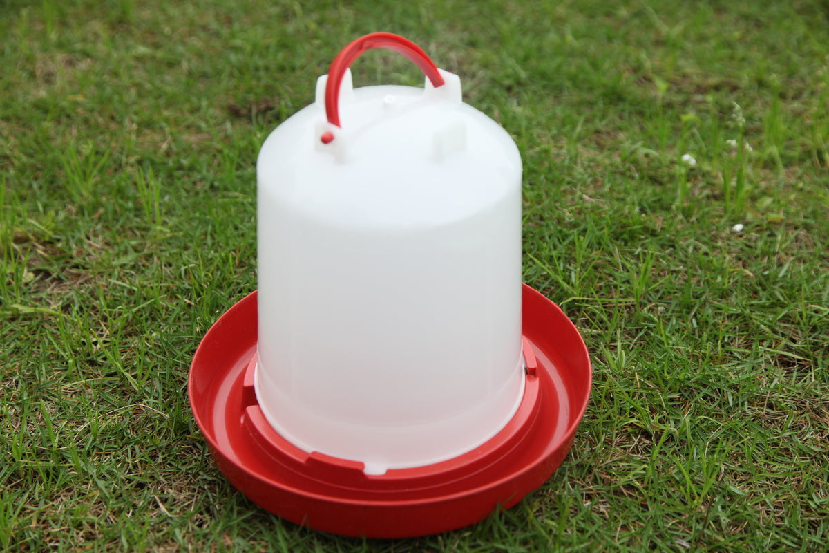 Poultry Feeder & Drinker Set (3L Water and 3kg Food Capacity)