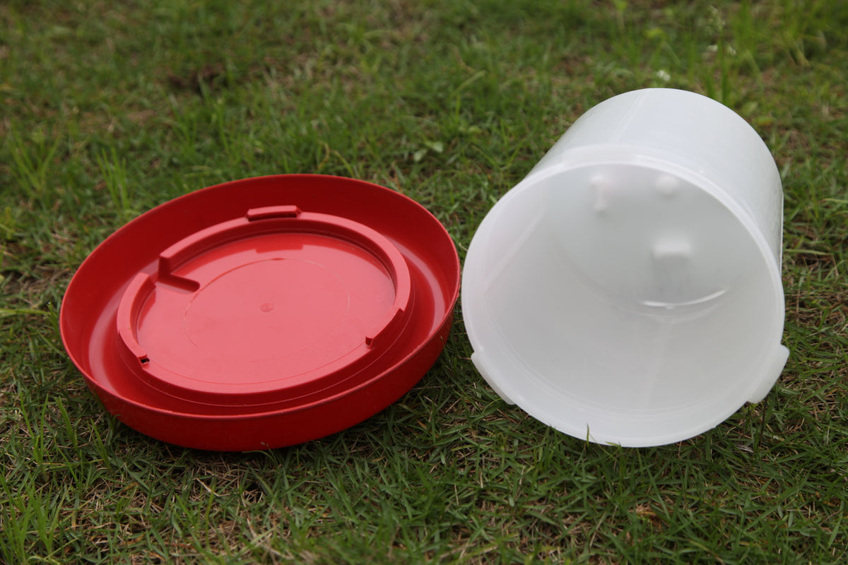 Poultry Feeder & Drinker Set (3L Water and 3kg Food Capacity)