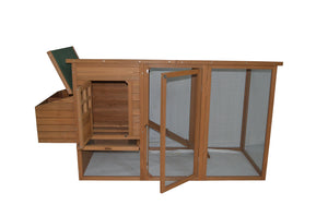 Large Chicken Coop Rabbit Hutch | Hen, Chook, & Cat House
