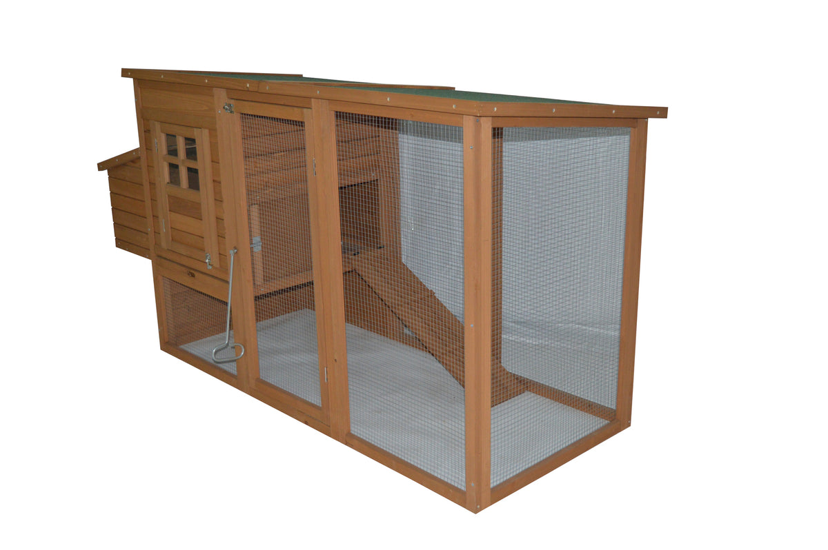 Large Chicken Coop Rabbit Hutch | Hen, Chook, & Cat House