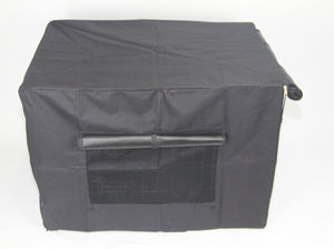 30' Collapsible Pet Crate | Dog Cat Rabbit | Canvas Cover