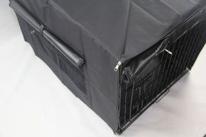 48' Collapsible Pet Crate | Dog Cat Rabbit | Canvas Cover