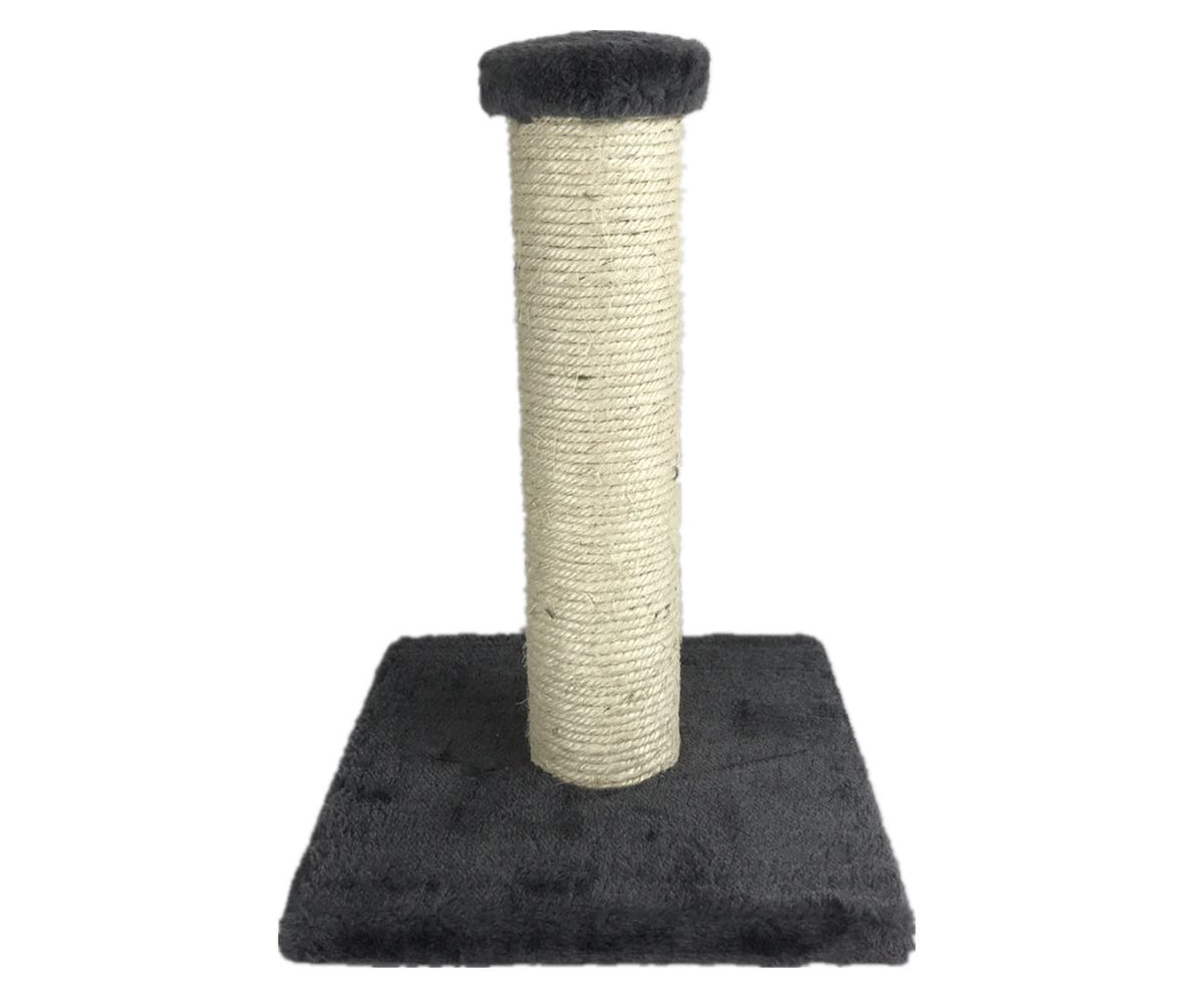 Small Grey Cat Scratcher Kitten Tree Gym Scratching Post