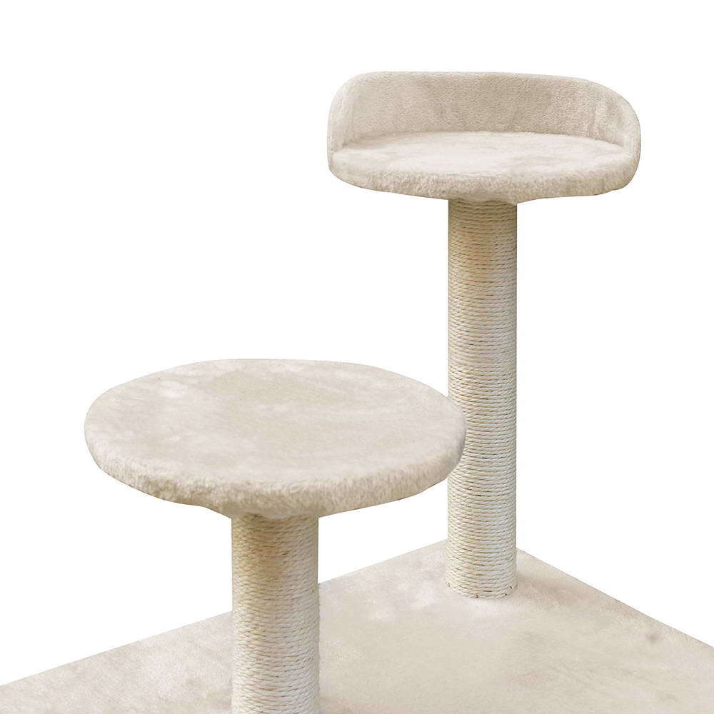 XL Multi-Level Cat Scratching Post Tree - 170cm | Post House Tower - Beige