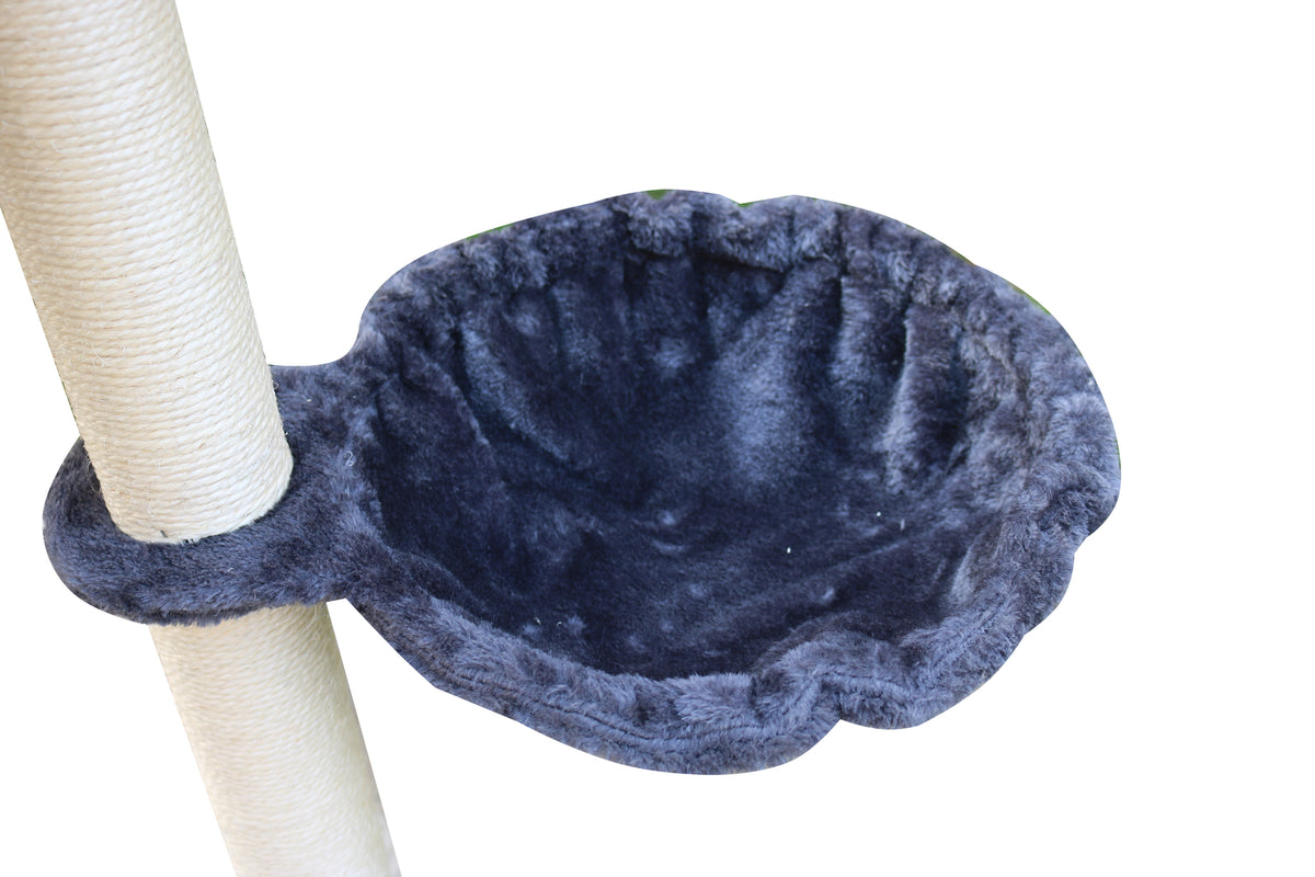 170cm XL Grey Multi-Level Cat Scratching Post Tree | Post Furniture House Tower