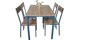 5 Piece Kitchen Dining Room Table and Chairs Set Furniture by YES4HOMES