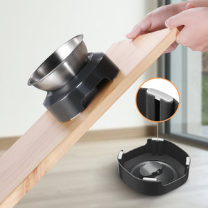Stainless Steel Anti-Slip Pet Bowl - 2 Pack (Medium)