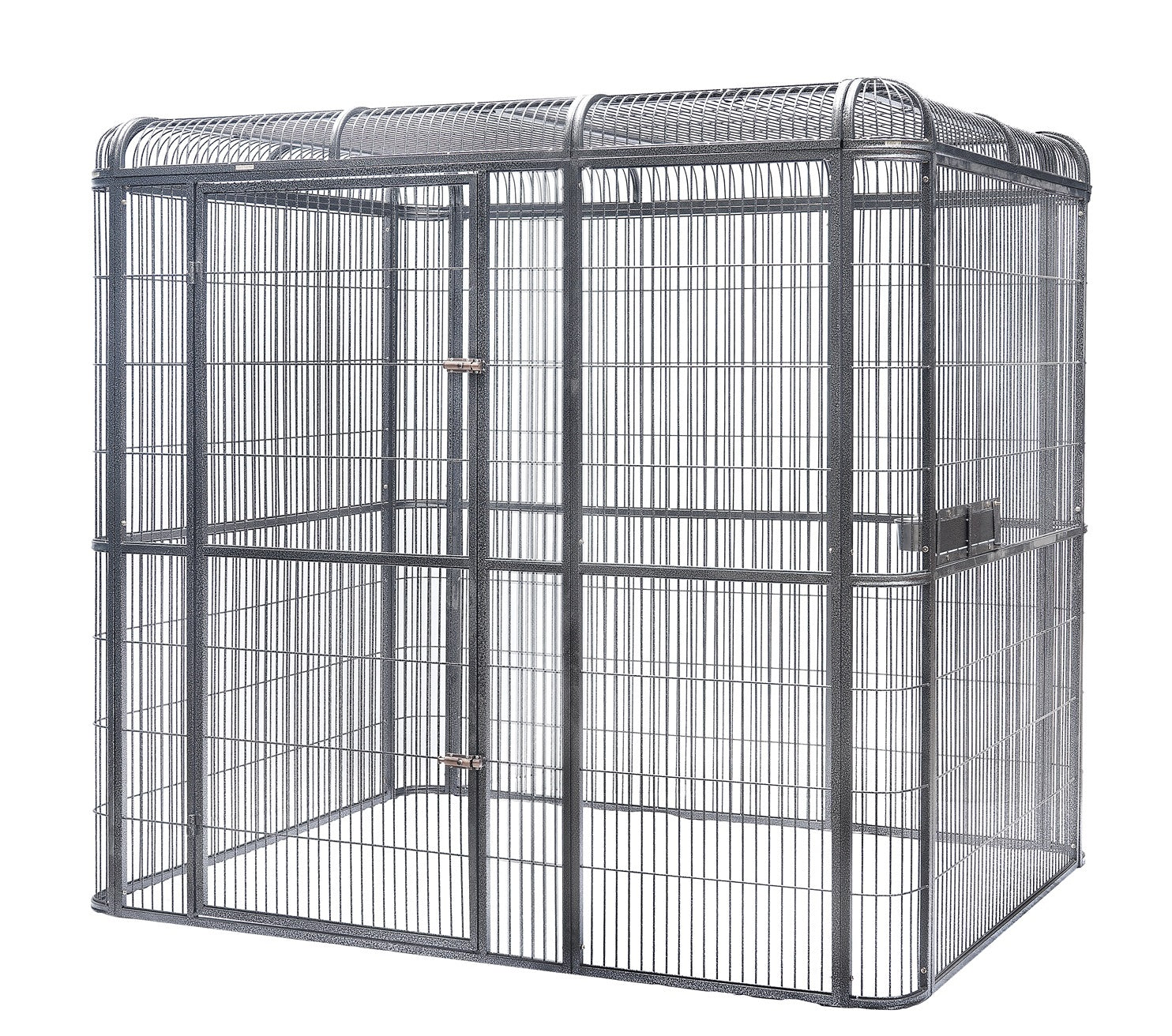 XXXXL Walk-in Bird Cat Dog Cage | Parrot Aviary with Castor Wheel | 219x158x203cm, Green Cover