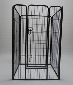 4 Panel Heavy Duty Pet Dog Cat Rabbit Exercise Playpen Fence Extension | 120cm