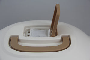 Hooded Cat Litter Box with Drawer, Scoop & Brown Color