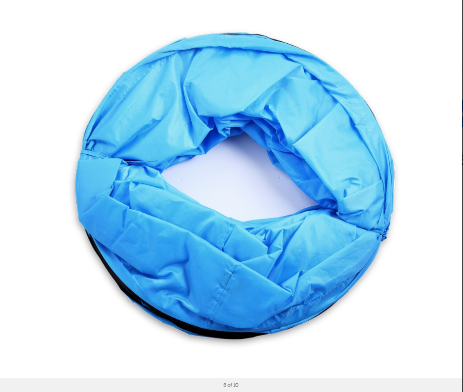 Portable Pet Dog Agility Training Exercise Tunnel Chute | 5.5M | Carry Bag Included