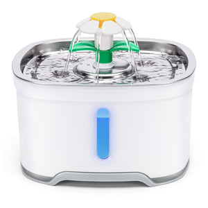 2.5L Automatic Electric Pet Water Fountain Dog Cat Water Feeder Bowl Dispenser