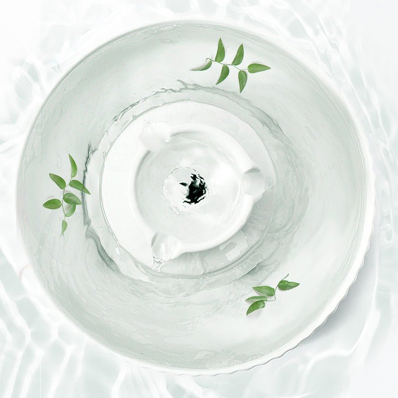 Electric Pet Water Fountain | Ceramic | Bowl Dispenser