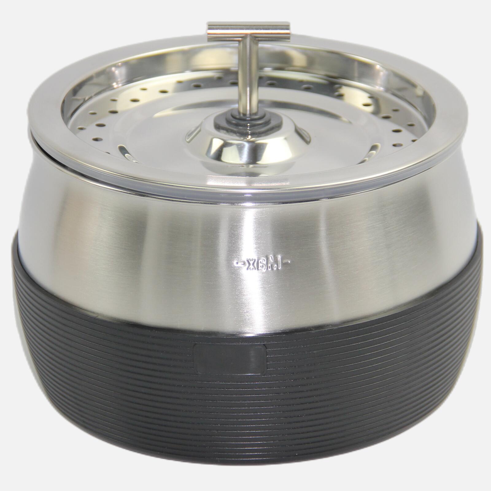 3L Automatic Electric Pet Water Fountain - Stainless Steel Feeder Bowl | Black