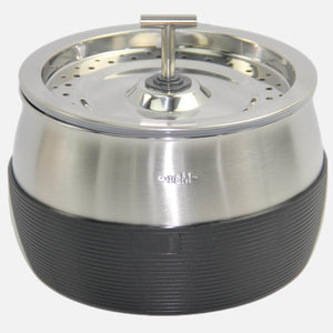 3L Automatic Electric Pet Water Fountain - Stainless Steel Feeder Bowl | Black