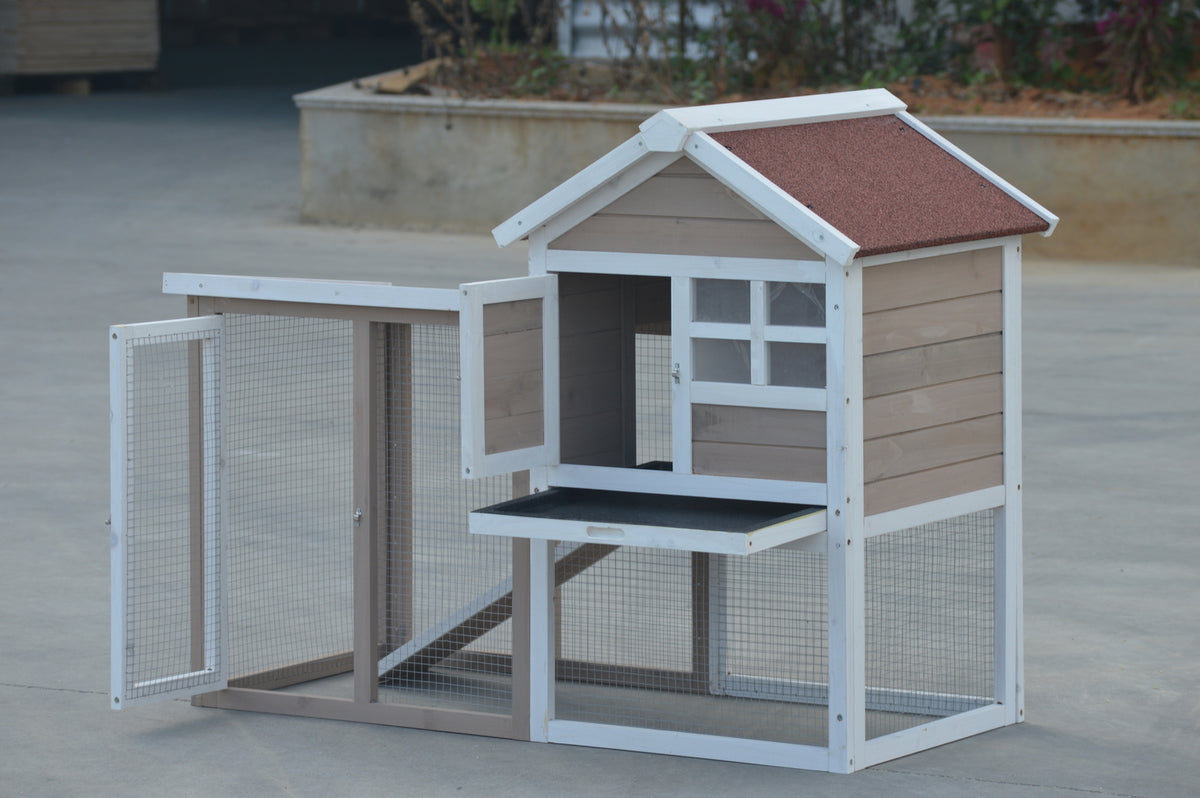Rabbit Hutch Small | Ferret Guinea Pig Cage Hen Chook Cat Kitten House