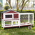Double-Story Rabbit Hutch on Wheels | Guinea Pig and Ferret Cage