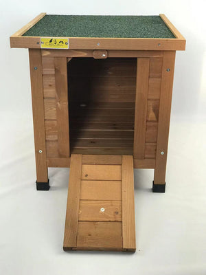 Small Chicken Coop | Rabbit Hutch | Ferret Cage | Brown