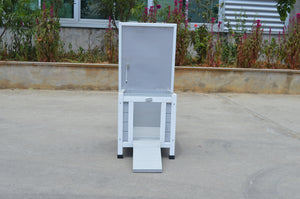 Small Grey Chicken Coop/Rabbit Hutch/Ferret Cage/Guinea Pig & Cat Nesting Box
