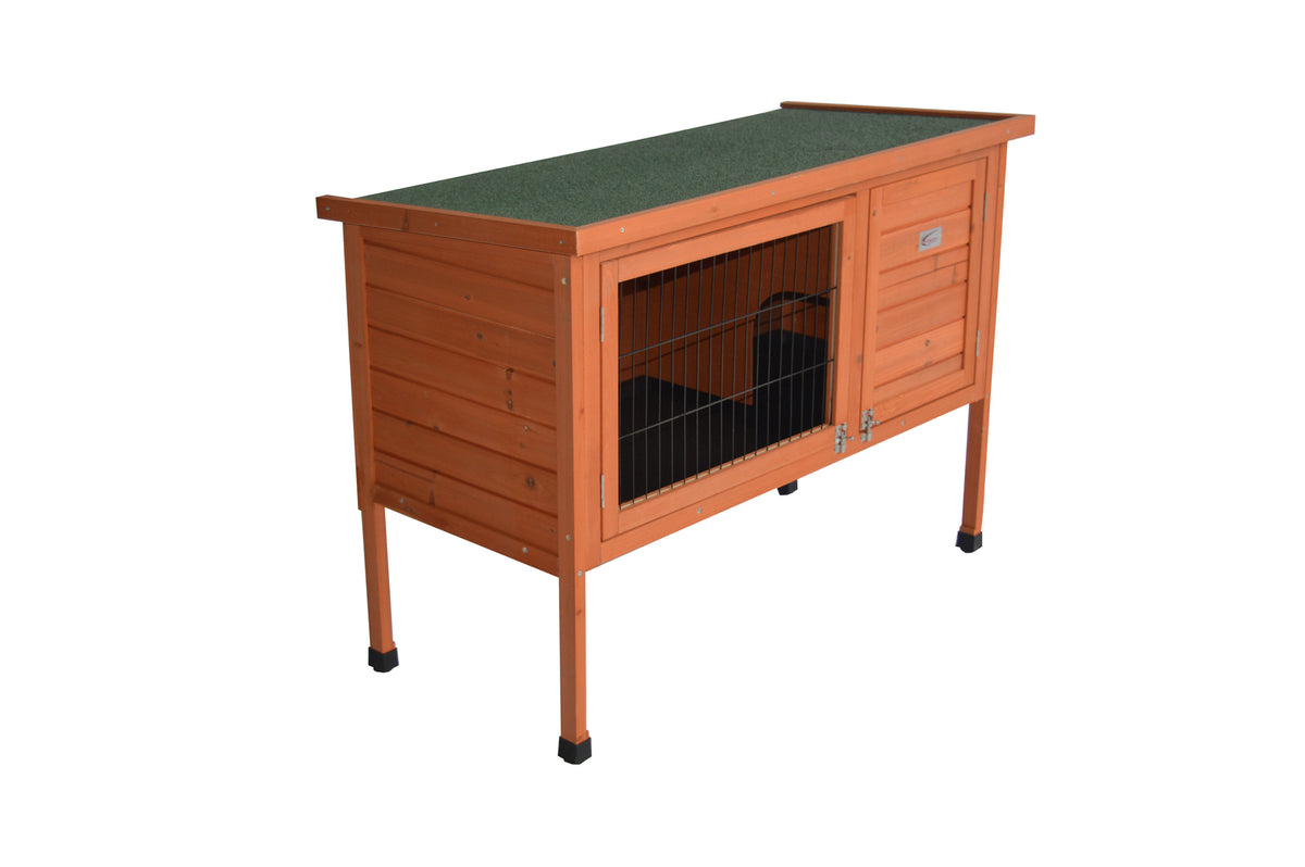Large Single Wooden Pet Rabbit Hutch | Guinea Pig & Ferret Cage