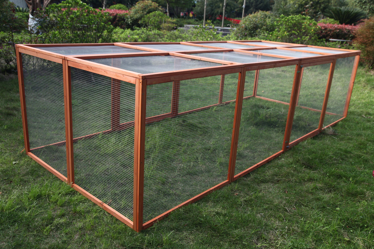 XXL Chicken Coop Run Extension | Ideal for Guinea Pigs, Cats, and Rabbits