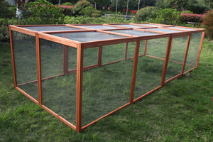 XXL Chicken Coop Run Extension | Ideal for Guinea Pigs, Cats, and Rabbits