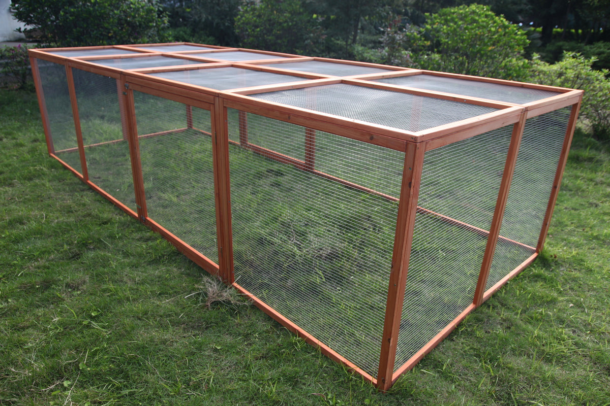 XXL Chicken Coop Run Extension | Ideal for Guinea Pigs, Cats, and Rabbits
