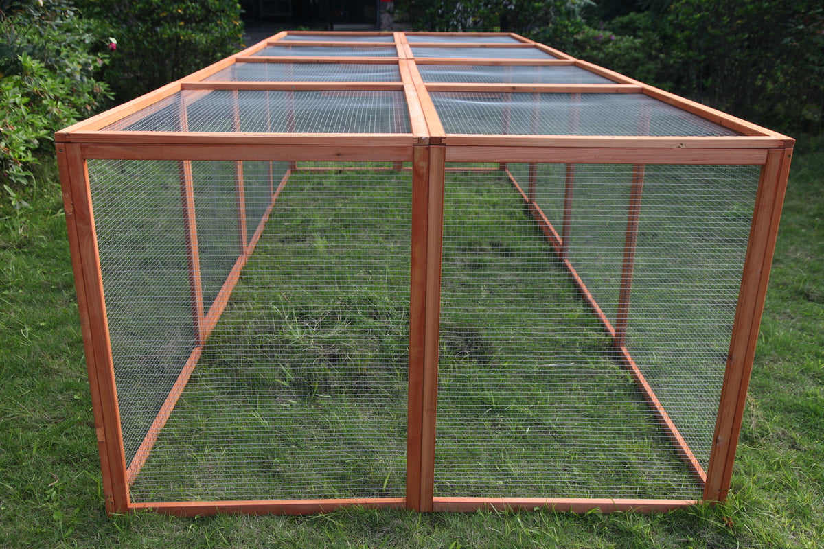 XXL Chicken Coop Run Extension | Ideal for Guinea Pigs, Cats, and Rabbits