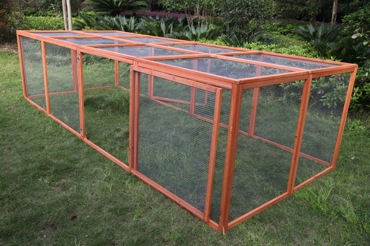 XXL Chicken Coop Run Extension | Ideal for Guinea Pigs, Cats, and Rabbits