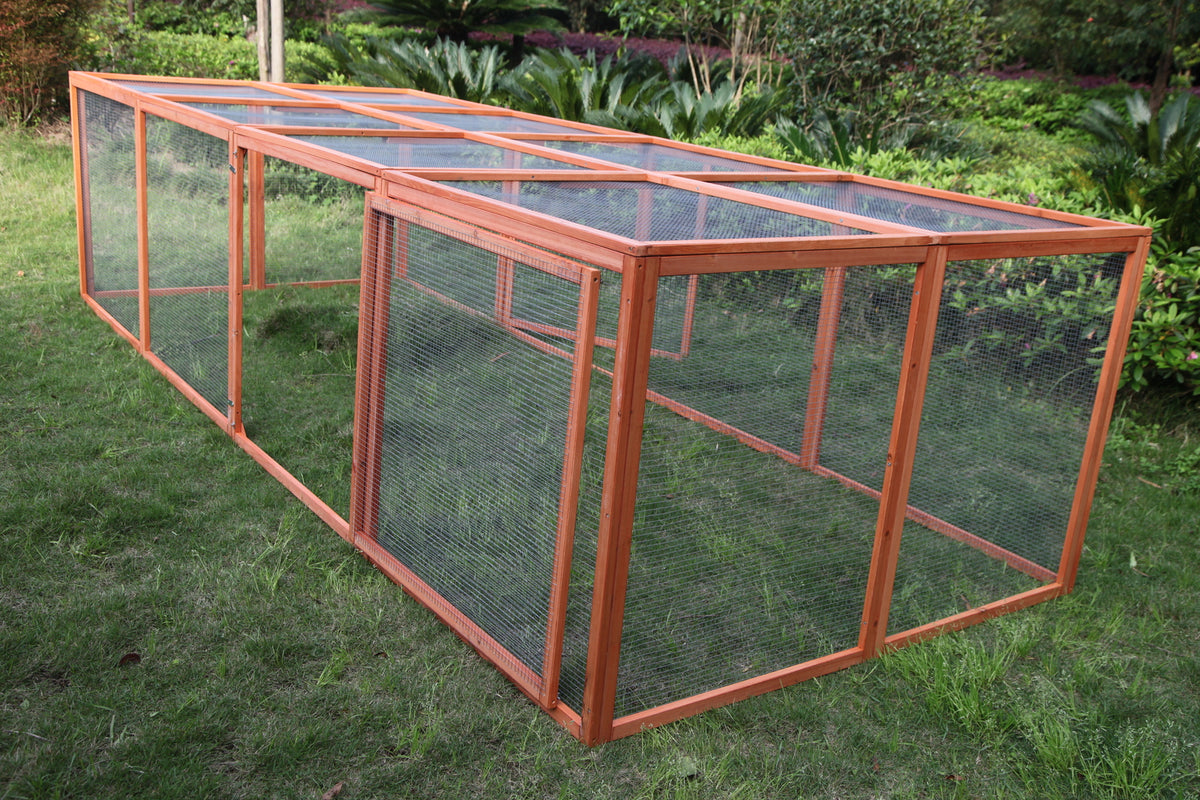 XXL Chicken Coop Run Extension | Ideal for Guinea Pigs, Cats, and Rabbits