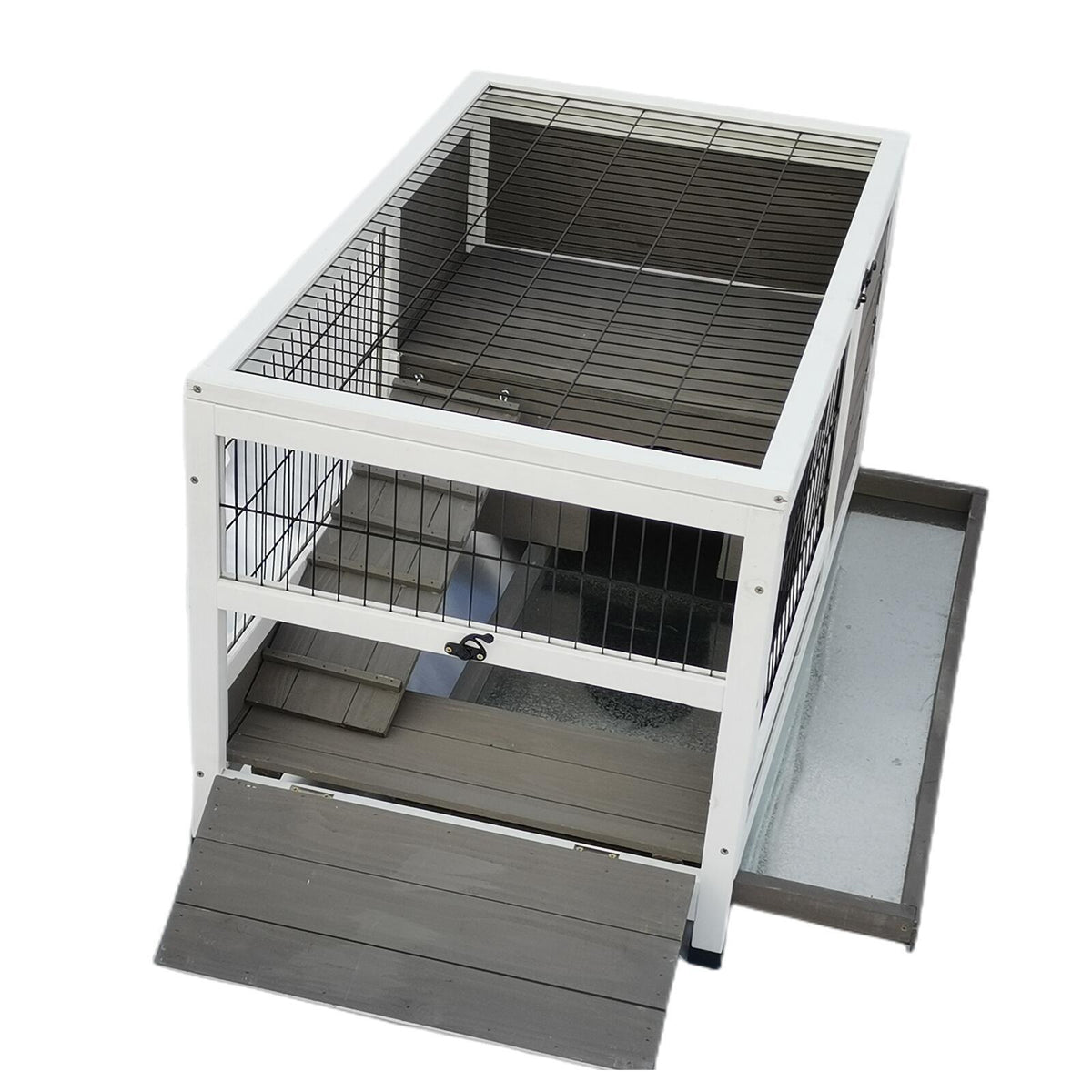 Rabbit Hutch | Cat House Cage for Guinea Pig & Ferret