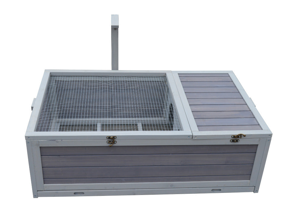 Tortoise House | Wooden Habitat for Small Animals | Indoor and Outdoor Use
