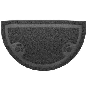 Waterproof and Leakproof Rubber Pet Food Bowl Placemat - Non-Slip Floor - 2 Pack