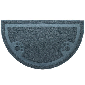 Waterproof and Leakproof Rubber Pet Food Bowl Placemat - Non-Slip Floor - 2 Pack