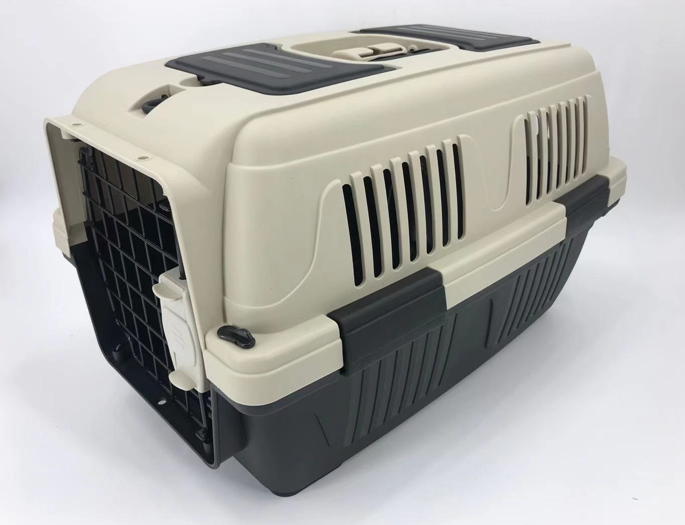 Medium Portable Dog Cat House | Pet Carrier Travel Bag | Safety Lock & Food Box