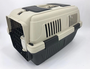 Medium Portable Dog Cat House | Pet Carrier Travel Bag | Safety Lock & Food Box