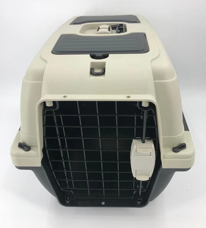 Medium Portable Dog Cat House | Pet Carrier Travel Bag | Safety Lock & Food Box
