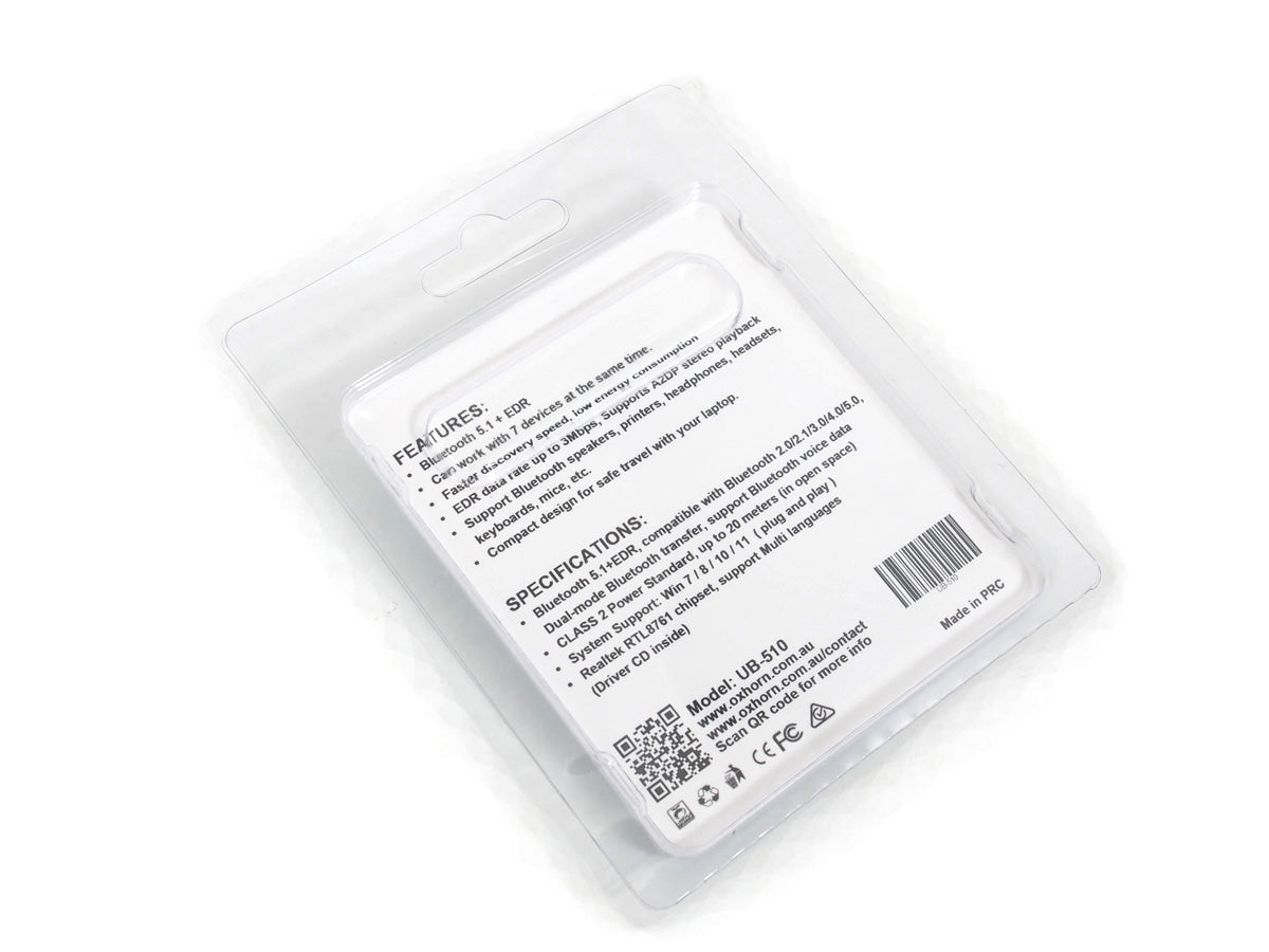 Oxhorn Bluetooth 5.1 Wireless Dongle Adapter