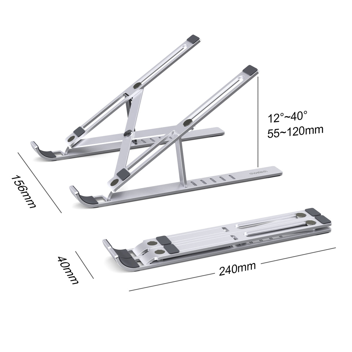 Aluminum Foldable Laptop Stand | H045-SL
