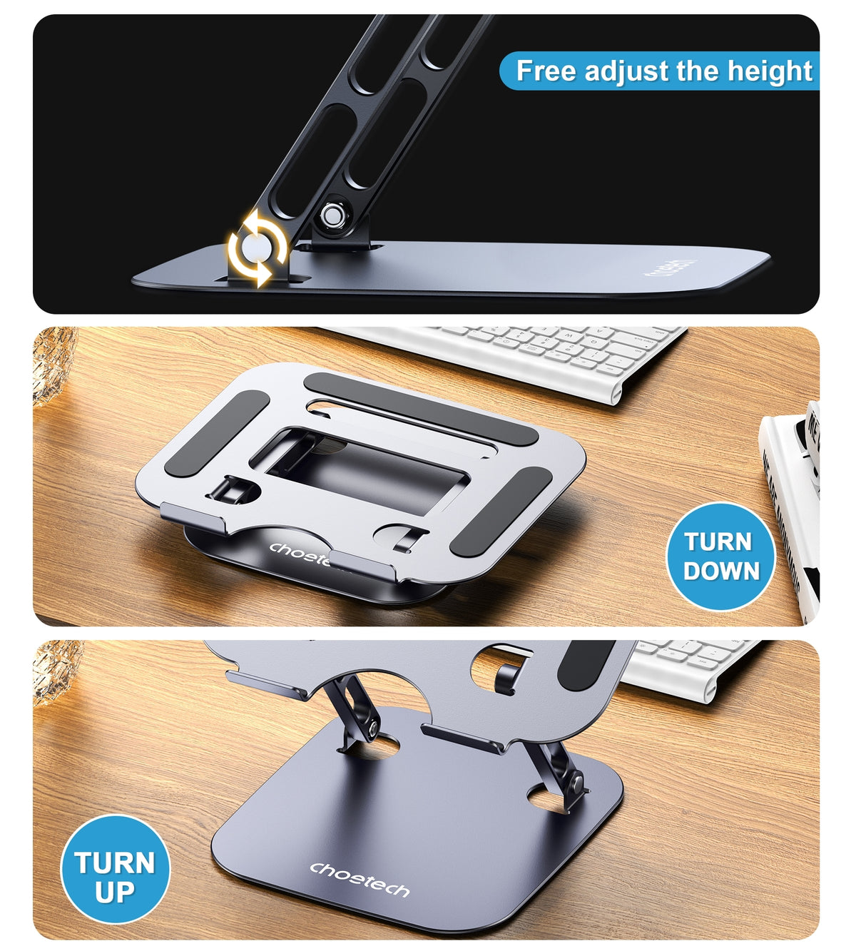 Tablet Desktop Holder |  H061-GY